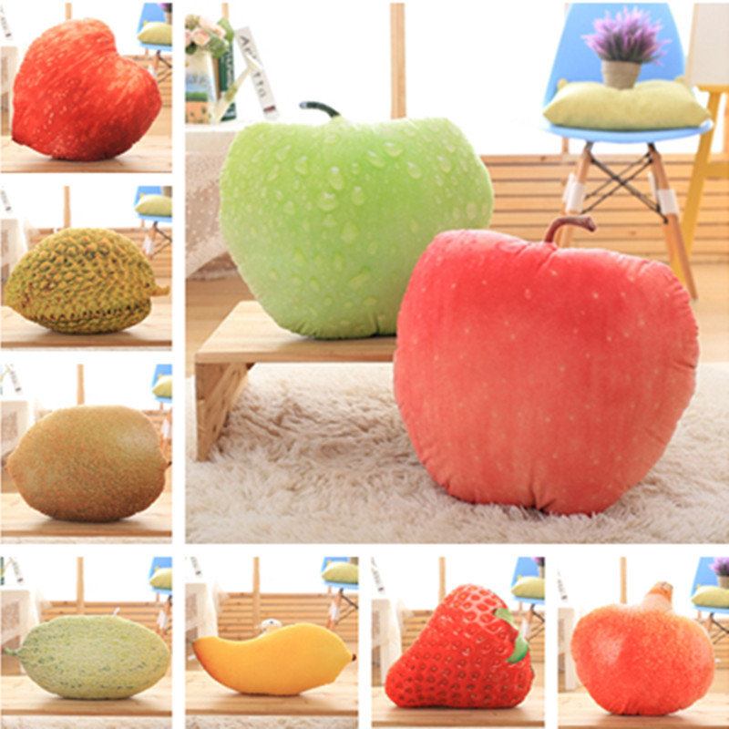 3d Simulation Fruit Pillow Διακοσμητικό Μαξιλάρι Ριχτάρι Με Εσωτερική Διακόσμηση Σπιτιού Emulationa