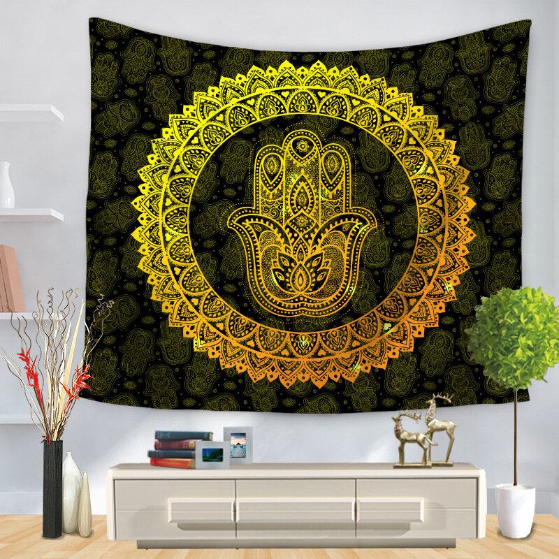 Bohemian Mandala Tarot Constellation Ταπετσαρίες Τοίχου Για Το Σπίτι Σαλόνι Art Decor Πετσέτες Παραλίας