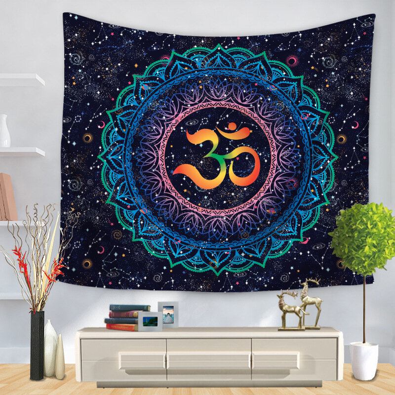 Bohemian Mandala Tarot Constellation Ταπετσαρίες Τοίχου Για Το Σπίτι Σαλόνι Art Decor Πετσέτες Παραλίας