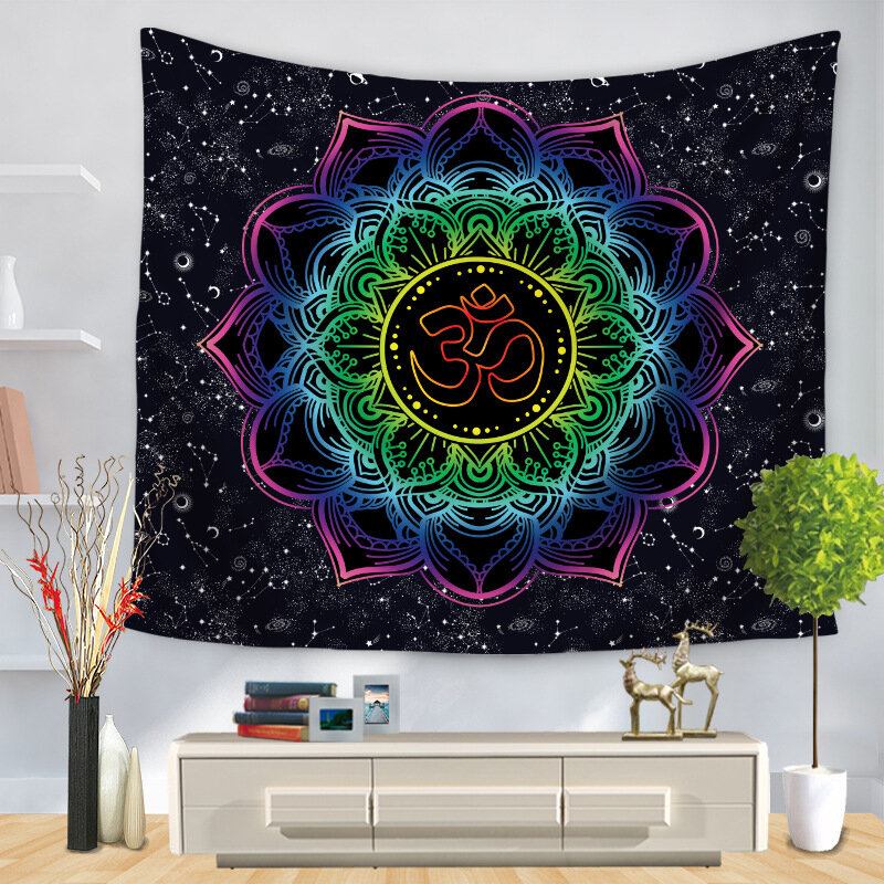 Bohemian Mandala Tarot Constellation Ταπετσαρίες Τοίχου Για Το Σπίτι Σαλόνι Art Decor Πετσέτες Παραλίας