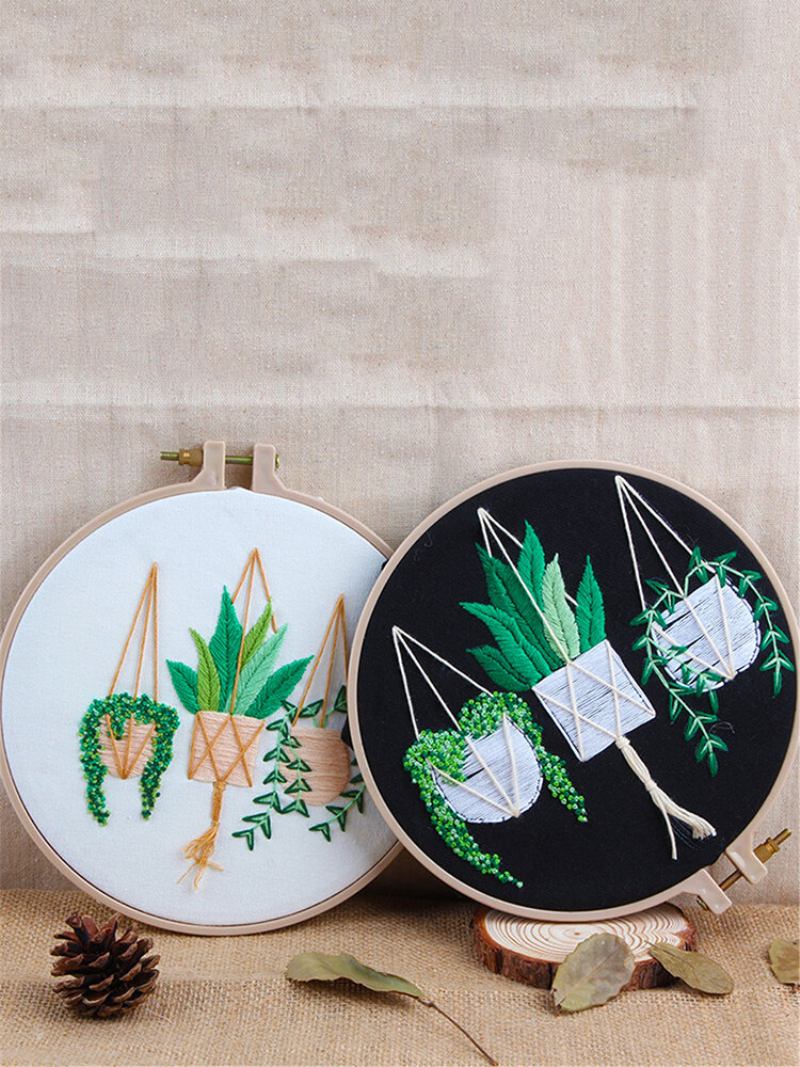 Circle Diy Kitbroidery Kit Χειροποίητο Σετ Σταυροβελονιά Για Αρχάριους Ραπτοτεχνία