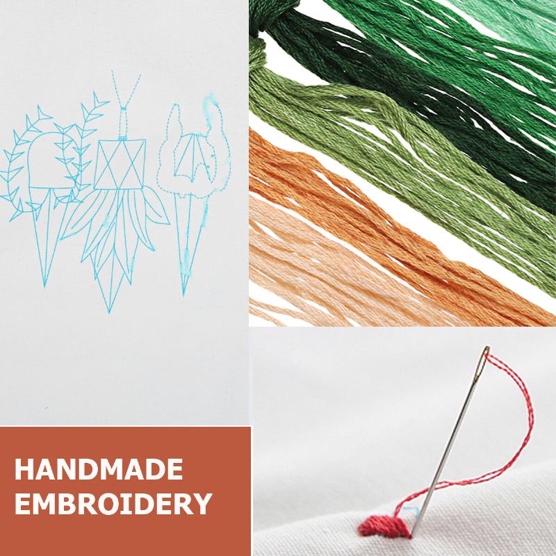 Circle Diy Kitbroidery Kit Χειροποίητο Σετ Σταυροβελονιά Για Αρχάριους Ραπτοτεχνία