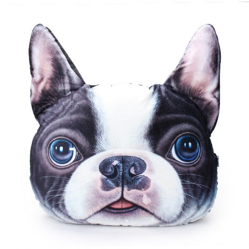 Creative 3d Dog Cat Throw Μαξιλάρια Βελούδινα Meow Star Μαξιλάρι Καναπέ-κρεβάτι 2 Μεγεθών