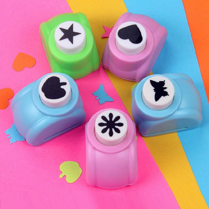 Φορητό Μεσαίου Μεγέθους Hole Puncher Diy Paper Cards Craft Punch Lovely Art Embossers Tool For Children