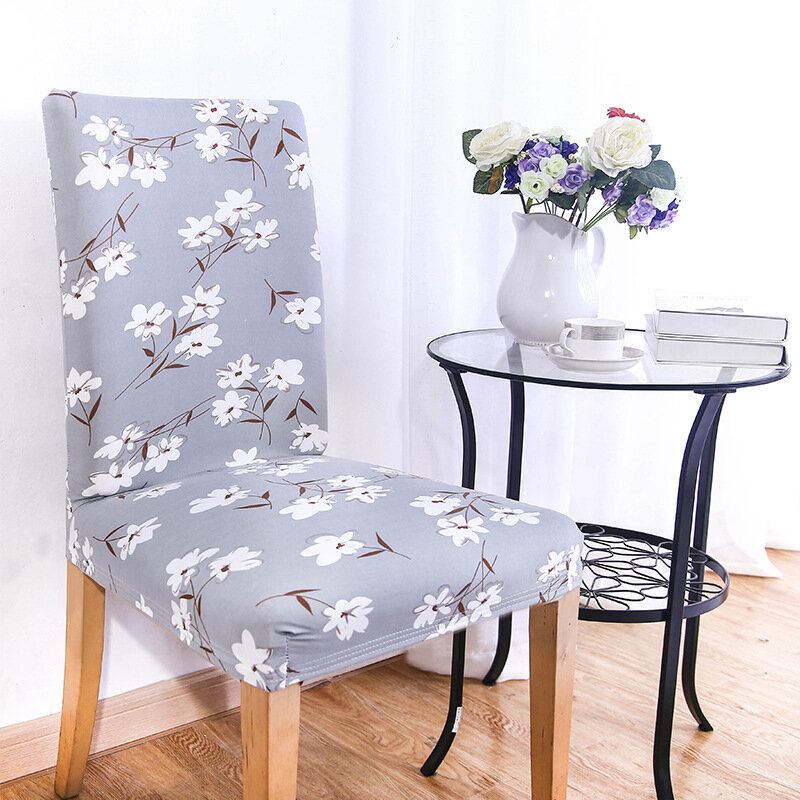 Kcasa Wx-pp3 Elegant Flower Elastic Stretch Κάλυμμα Καθίσματος Τραπεζαρίας Σπίτι Διακόσμηση Γάμου