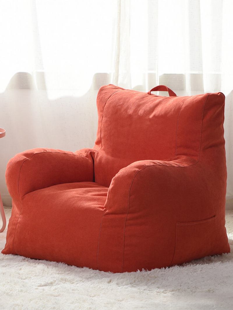 Lazy Sofa Bean Bag Καρέκλα Καναπέ Μονό Υπνοδωματίου Σαλόνι Μοντέρνα Απλή