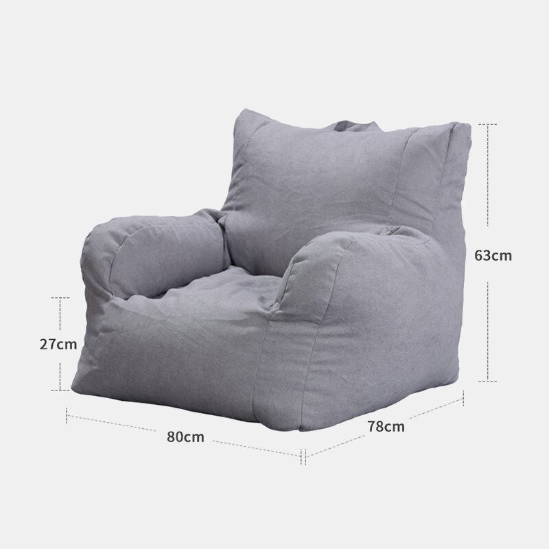 Lazy Sofa Bean Bag Καρέκλα Καναπέ Μονό Υπνοδωματίου Σαλόνι Μοντέρνα Απλή