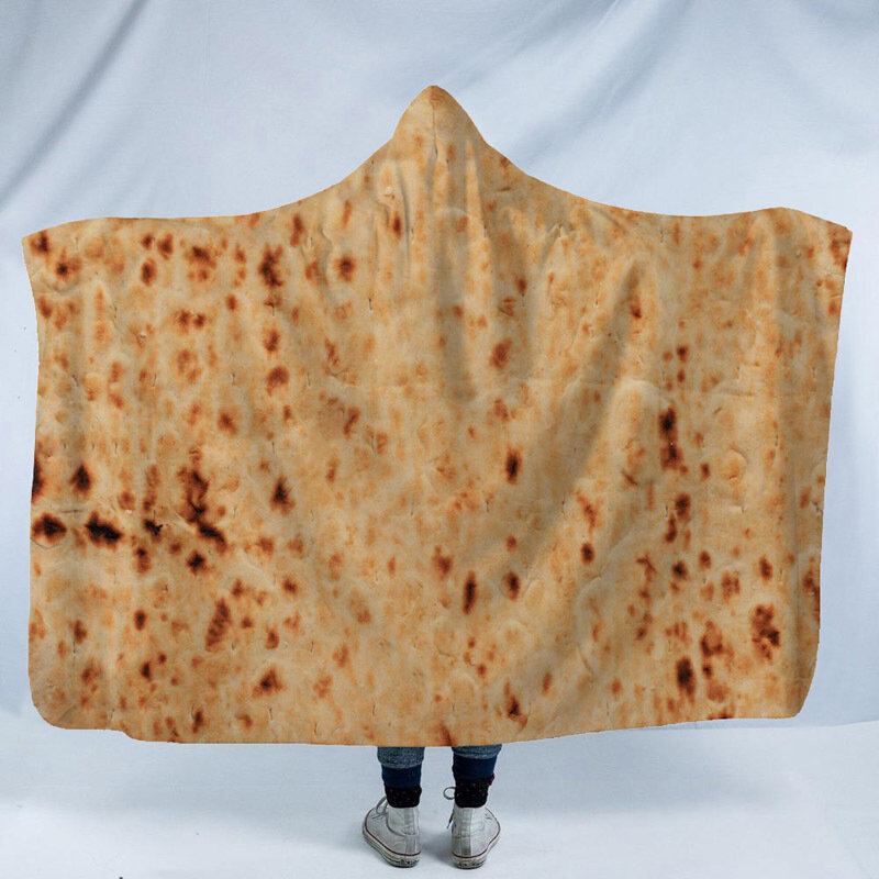 Super Soft Burrito Wrap Κουβέρτα Με Κουκούλα Home Casual Wearable Ζεστή Για Ενήλικες Παιδικό Καναπέ-κρεβάτι Γονάτων