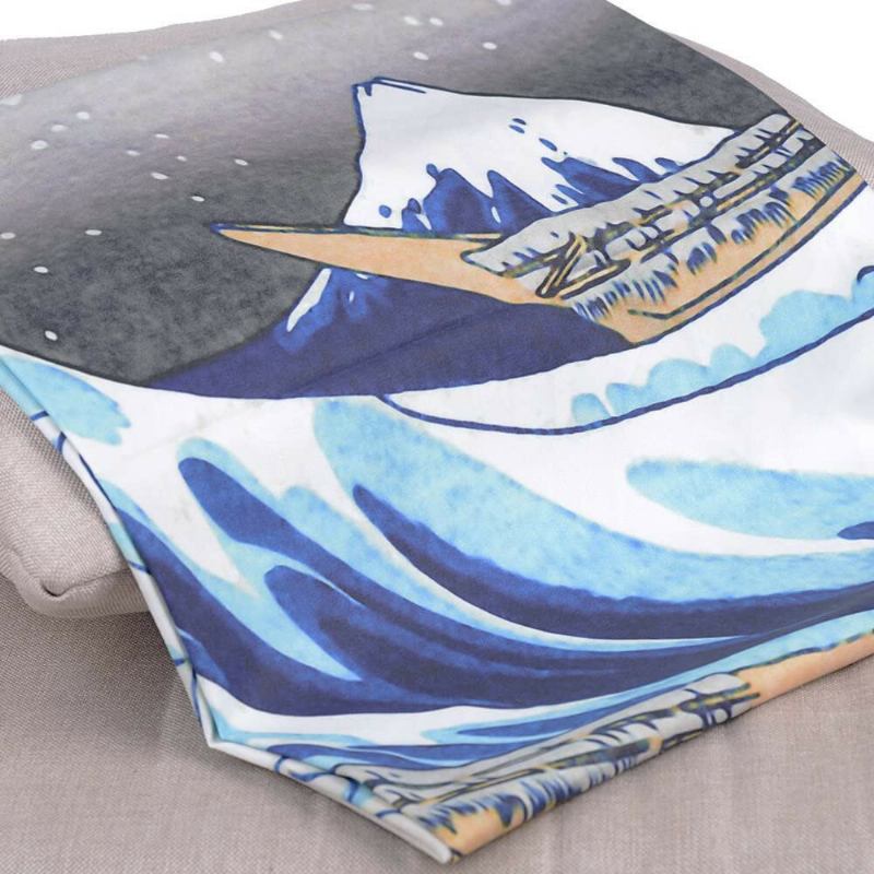 Tapestry Wall Hanging Big Wave Kanagawa Art Φυσική Διακόσμηση Σπίτι Σαλόνι Υπνοδωμάτιο Κοιτώνα