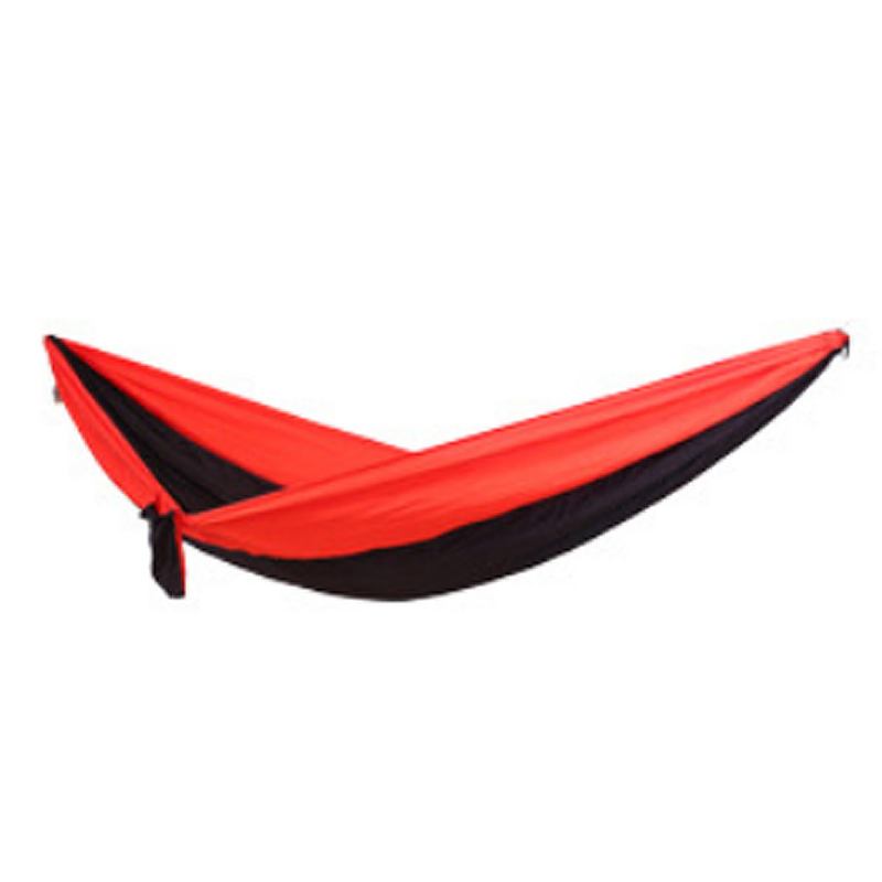 Camping Hammock Φορητές Εσωτερικές Εξωτερικές Ελαφριές Νάιλον Αιώρες Αλεξίπτωτου Για Παραλία Ταξιδίου Με Ιμάντες Και Καραμπίνερ