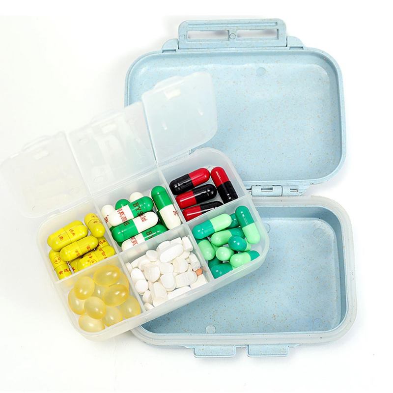 7 Day Organizer Mini Pill Box Plastic Medicine Box For Pills Ταμπλέτες Βιταμίνης One-week Container