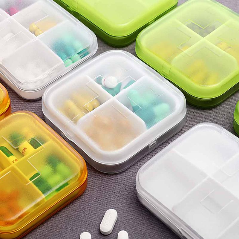 7 Day Organizer Mini Pill Box Plastic Medicine Box For Pills Ταμπλέτες Βιταμίνης One-week Container