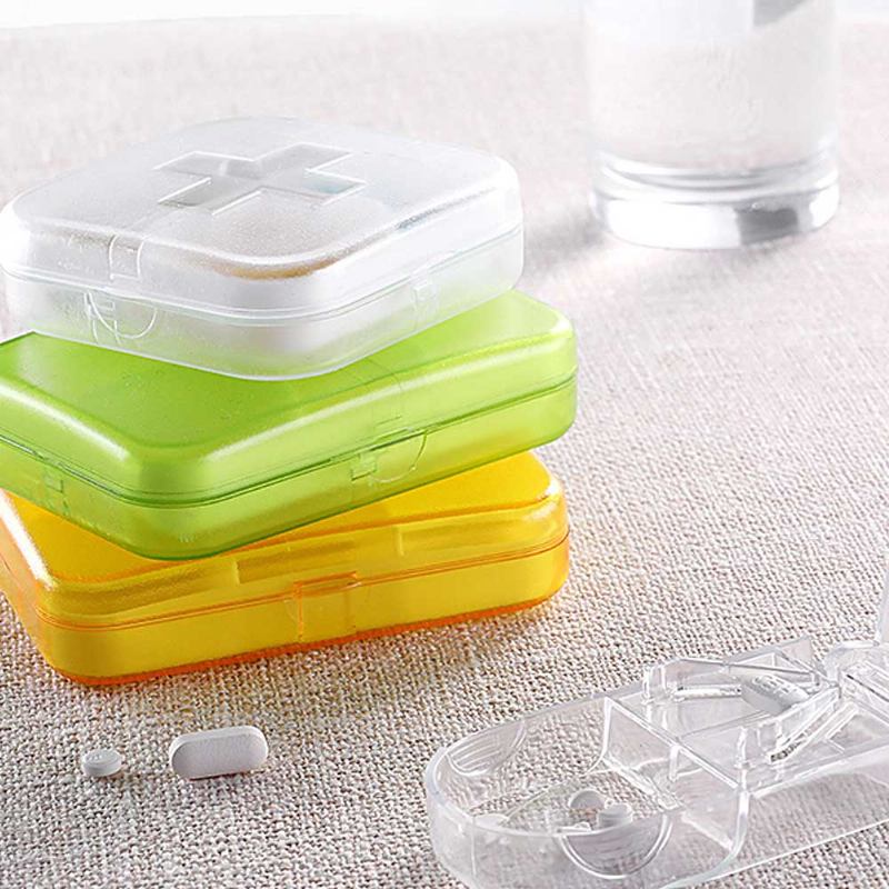 Αδιάβροχη Εβδομαδιαία Θήκη Για Χάπι Multi-purpose Pill Organizer Pure Color Medicine Box Με Μεγάλη Χωρητικότητα