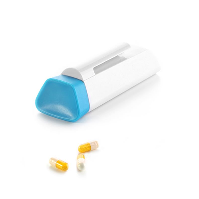 Artiart Portable Mini-size Daily Pill Dispenser Slide Open 3 Comparties Free Medicine Storage Box