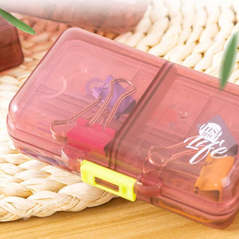 Εβδομαδιαίο Pocket Pill Organizer Βιταμίνες Pills Holder Dispenser Travel Planner Δοχείο Φαρμάκων Για Επαγγελματικό Ταξίδι