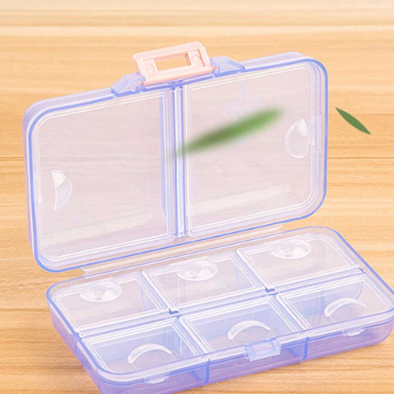 Εβδομαδιαίο Pocket Pill Organizer Βιταμίνες Pills Holder Dispenser Travel Planner Δοχείο Φαρμάκων Για Επαγγελματικό Ταξίδι