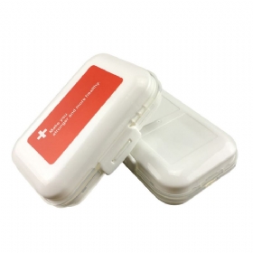 Φορητό Weekly Pill Organizer 8 Compartments Plastic Box Για Καθημερινή Ή Ταξιδιωτική Χρήση