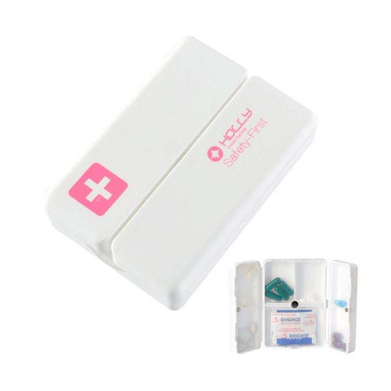 Holly Moisture Proof Pill Box 7 Διαμερίσματος Magnetic Suction Organizer Για Εβδομαδιαία Χρήση