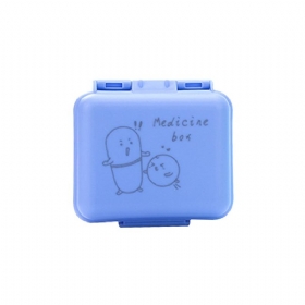 Kids Cartoon Pill Box Organizer 7 Compartments Χαριτωμένη Θήκη Για Συμπλήρωμα Αποθήκευσης Βιταμίνης