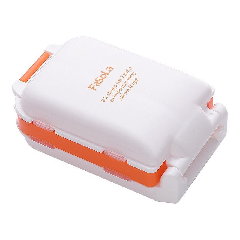 Mini Medicine Box Plastic Creativity 7 Compartments Φορητό Κουτί Χαπιών Μεγάλης Χωρητικότητας Για Ταξίδια Υπαίθριο Δοχείο Δισκίου