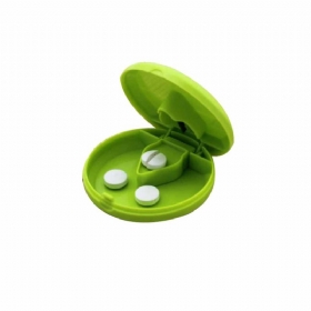 Pill Cutter Case Medicine Storage Box Φορητός Πλαστικός Διαχωριστής Κοπής Ταμπλετών