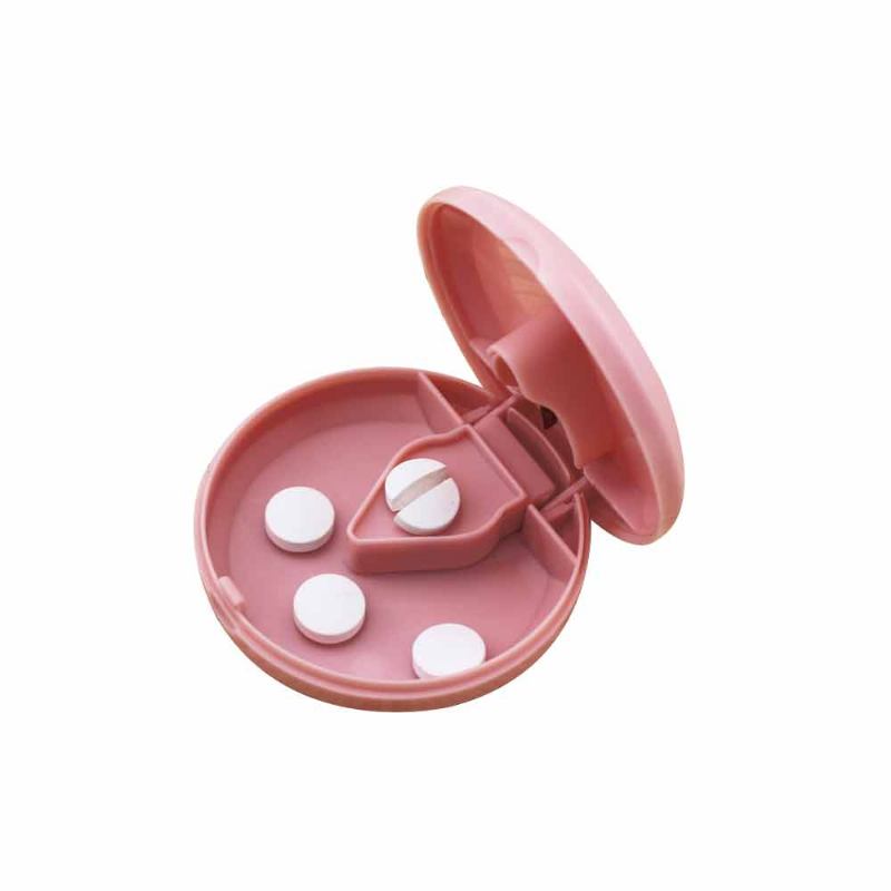 Pill Cutter Case Medicine Storage Box Φορητός Πλαστικός Διαχωριστής Κοπής Ταμπλετών