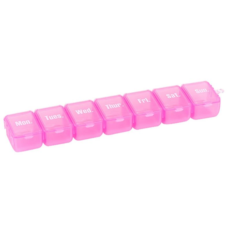 Pill Organizer - Εβδομαδιαίο Κουτί Χαπιών Με Αποσπώμενα Διαμερίσματα