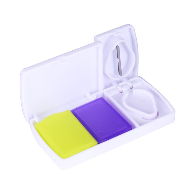 Θήκη Για Χάπι Travel Medicine With Pill Cutter Αδιάβροχη Organizer Πρώτων Βοηθειών Για Δοχείο Αποθήκευσης