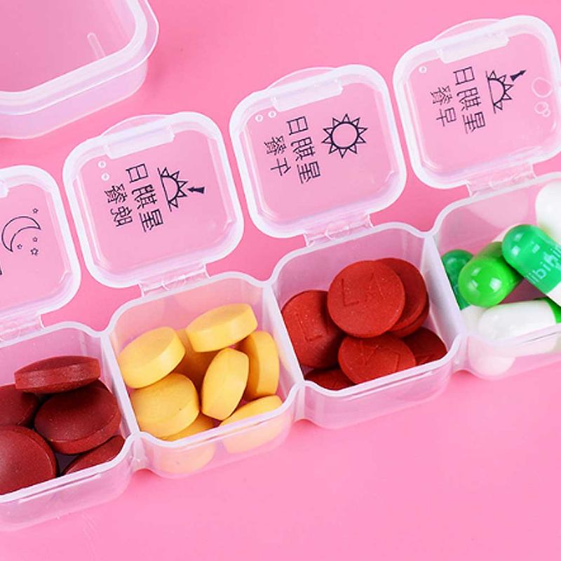 Weekly Pill Organizer Φορητή Θήκη Για Κουτί Χαπιών 7 Ημερών Με 28 Μεγάλες Ξεχωριστές Θήκες Για Φαρμακευτικές Βιταμίνες Ιχθυέλαιο Και Συμπληρώματα