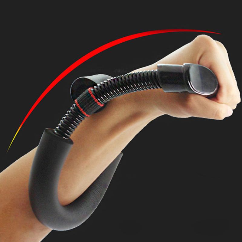 Forearm Strengthener Wrist Exerciser Hand Developer Strength Trainer With Iron Spring