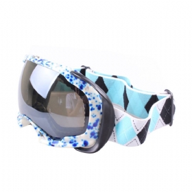 Γυαλιά Σκι Διπλής Στρώσης Αντιθαμβωτικά Κατά Του Χιονιού Αθλητικά Εξωτερικού Χώρου Σκι Uv400 Προστασία Από Την Ακτινοβολία Μπλε