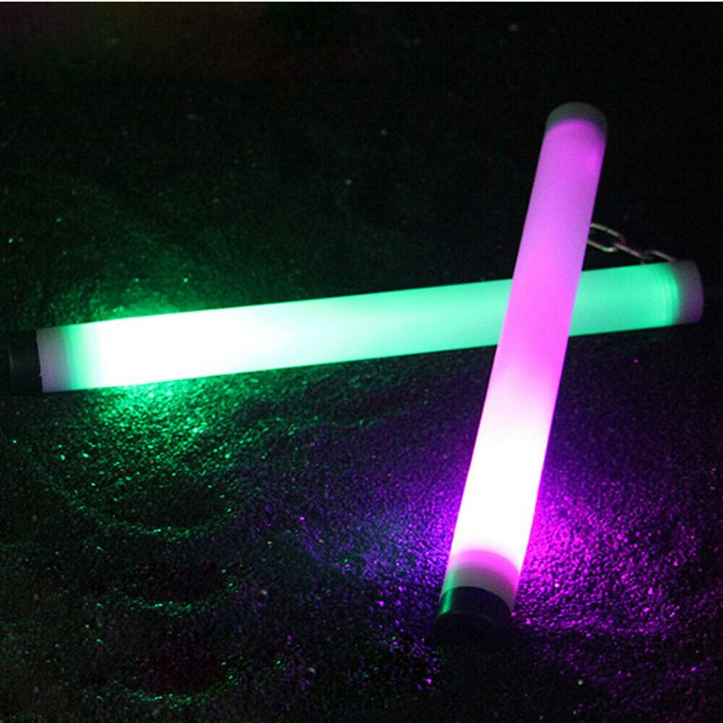 Λάμπα Led Light Nunchucks Nunchakus Glowing Stick Practice Performance Kung Fu Dance Αξεσουάρ Εργαλείο Χορού Δρόμου