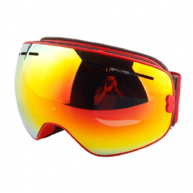 Unisex Αντιθαμβωτικά Αθλητικά Γυαλιά Χιονιού Σκι Ρυθμιζόμενα Προστασίας Ματιών Snowfield Εξωτερικού Διπλών Στρωμάτων