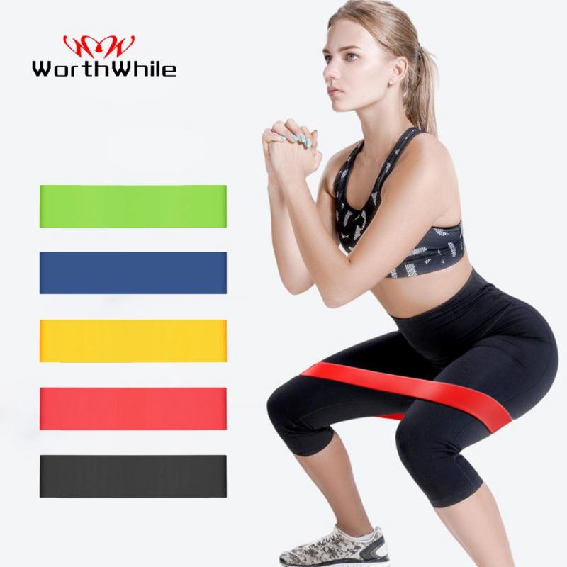 Worthwhile Gym Fitness Resistance Bands Γιόγκα Stretch Pull Up Assist Λαστιχάκια Crossfit Άσκηση Προπόνησης Εξοπλισμός