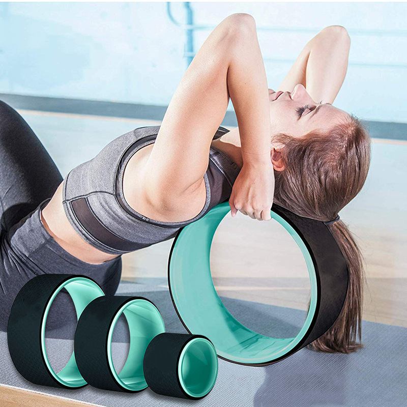 Yoga Wheel 6.5/10.5/13 Ίντσες 3pcs Σετ Back Roller Pilates Circle Fitness Training Για Αδυνάτισμα