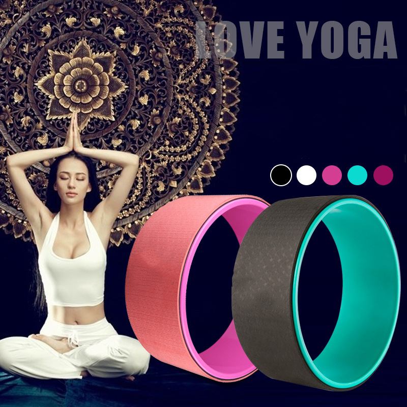 Yoga Wheel 6.5/10.5/13 Ίντσες 3pcs Σετ Back Roller Pilates Circle Fitness Training Για Αδυνάτισμα