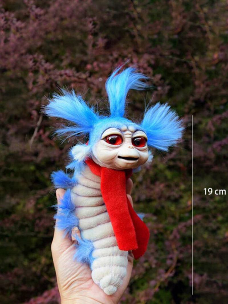 1 Pc Pp Cotton Funny Toy Worm Χειροποίητο Γεμιστά Λούτρινα Παιχνίδια Στα Δάχτυλα Εξωραϊσμός Σπιτιού Στολίδι Για Αυλή Κήπου