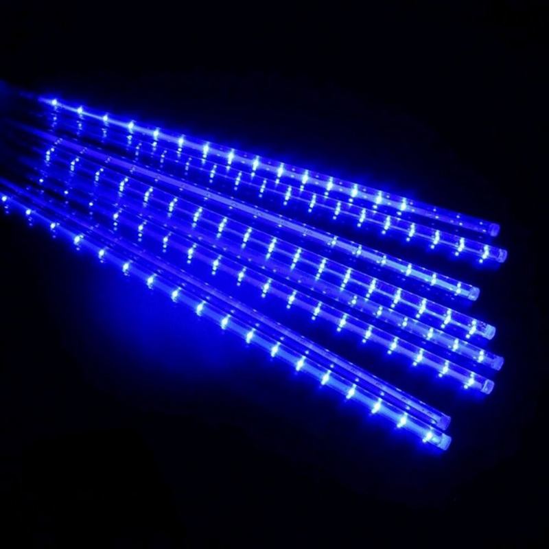 Αδιάβροχο Εξωτερικό Led Meteor Rain Tubes Fairy String Light Χριστουγεννιάτικο Κήπο Χρήση Home Garden