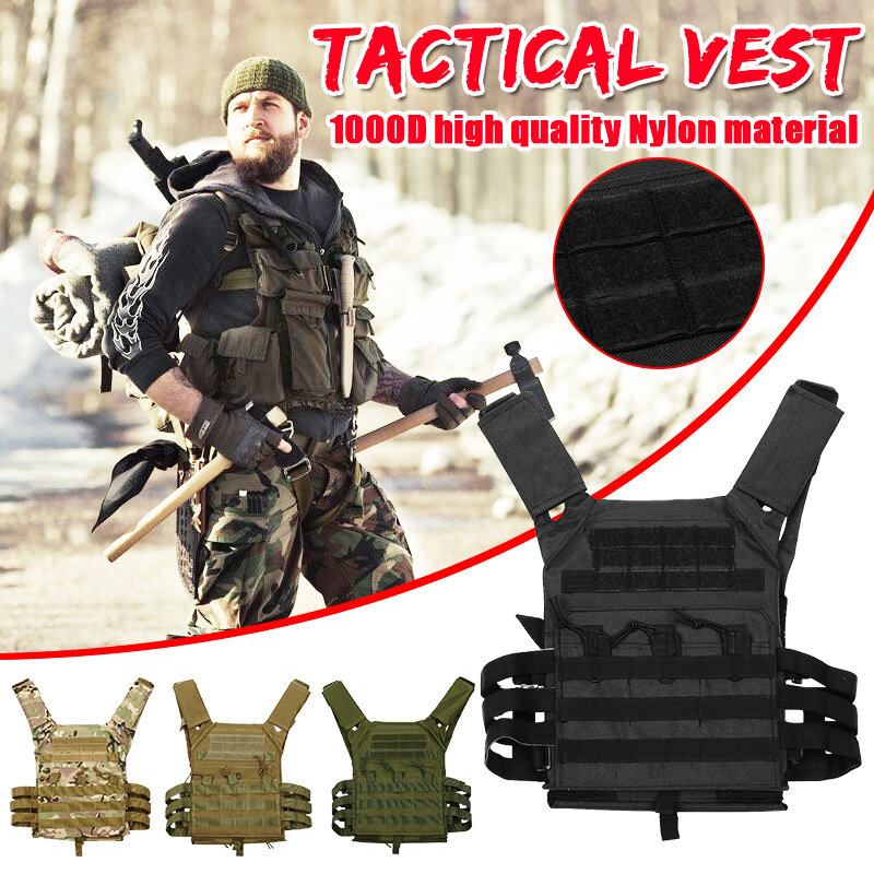 Ελαφρύ Γιλέκο Molle Tactical Armor Plate Carrier Jpc Με Θήκες Mag