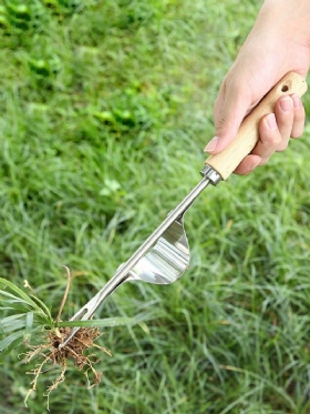 Εργαλείο Χειρός Από Ανοξείδωτο Χάλυβα Garden Outdoor Removal Farmland Puller Vegetables Εγχειρίδιο Remove Lawn Multifunction Weeder Transplant