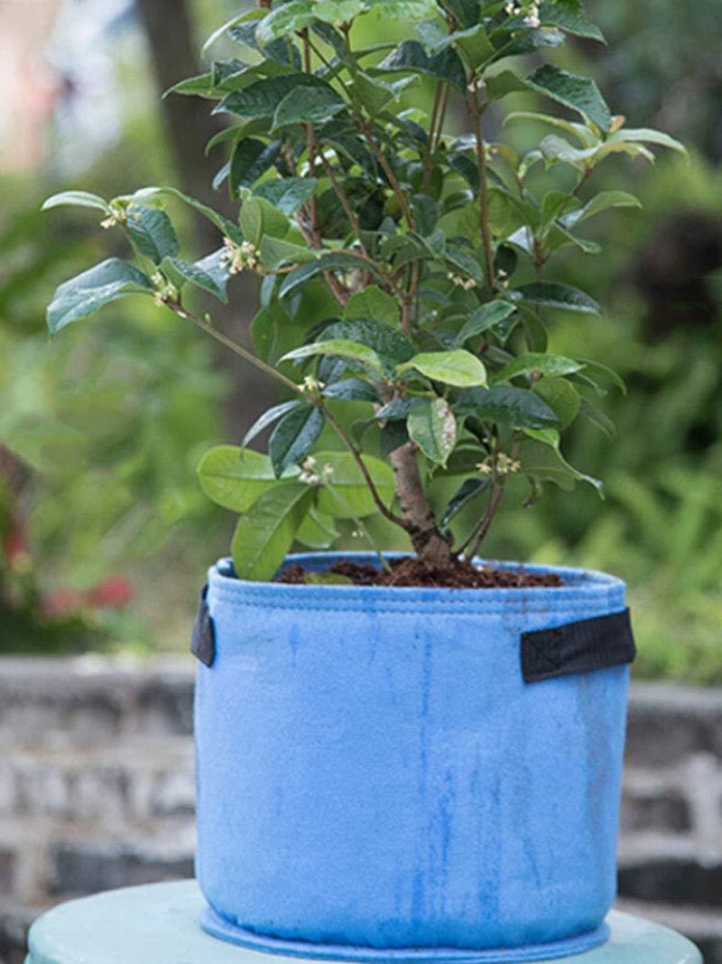 Potato Grow Bags Υφασμάτινα Δοχεία Φυτώριο Κήπος Γλάστρες Φυτά Λουλούδια Λαχανικά