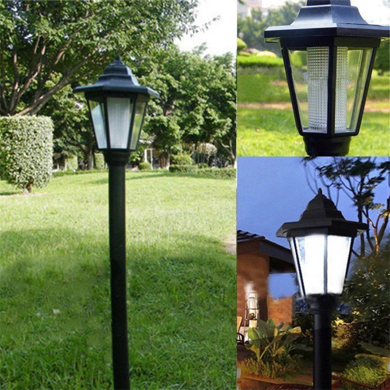 Solar Power Led Path Way Wall Τοπίο Φράχτη Κήπου Ηλιακό Φως Post Outdoor Light