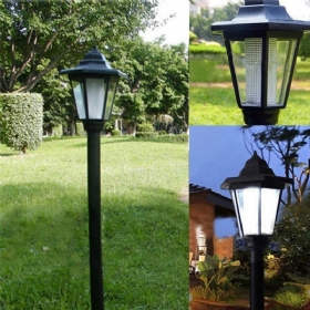 Solar Power Led Path Way Wall Τοπίο Φράχτη Κήπου Ηλιακό Φως Post Outdoor Light