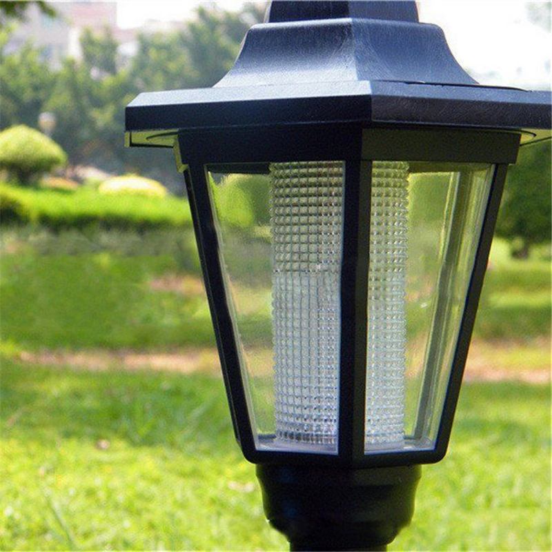 Solar Power Led Path Way Wall Τοπίο Φράχτη Κήπου Ηλιακό Φως Post Outdoor Light