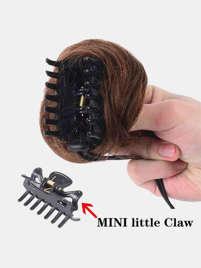 13 Χρώματα Claw Clip Coil Μαλλιά Maruko Hair Μικρή Τσάντα Περούκας Αφράτη Επέκτασης Μαλλιών Με Μείωση Ηλικίας Συνθετική