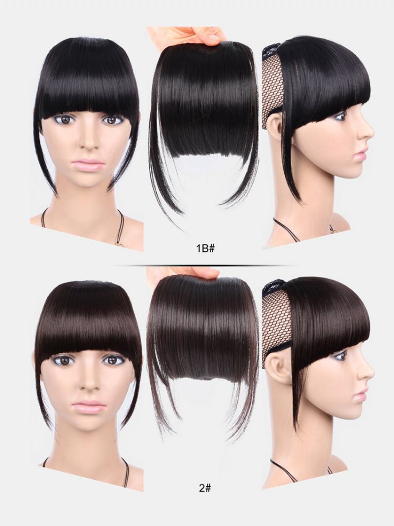 Air Bangs Περούκα Piece Chemical Fiber No-trace Seamless Hair Extensions