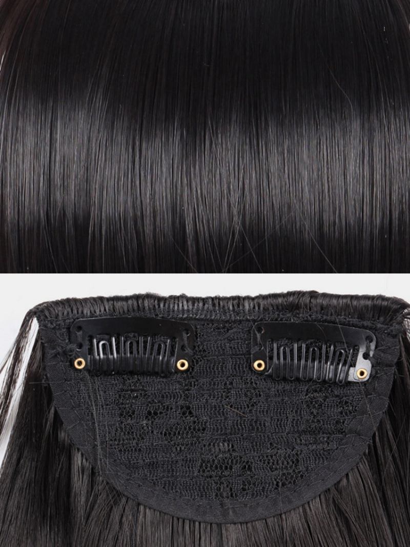 Air Bangs Περούκα Piece Chemical Fiber No-trace Seamless Hair Extensions