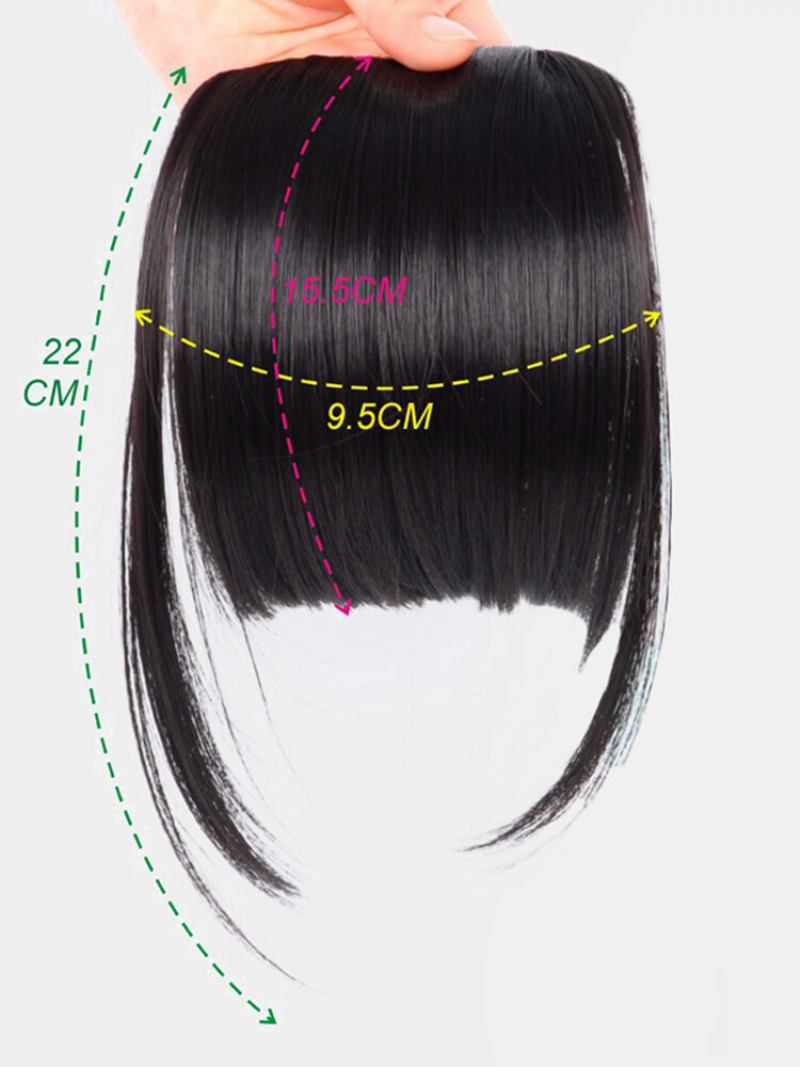 Air Bangs Περούκα Piece Chemical Fiber No-trace Seamless Hair Extensions