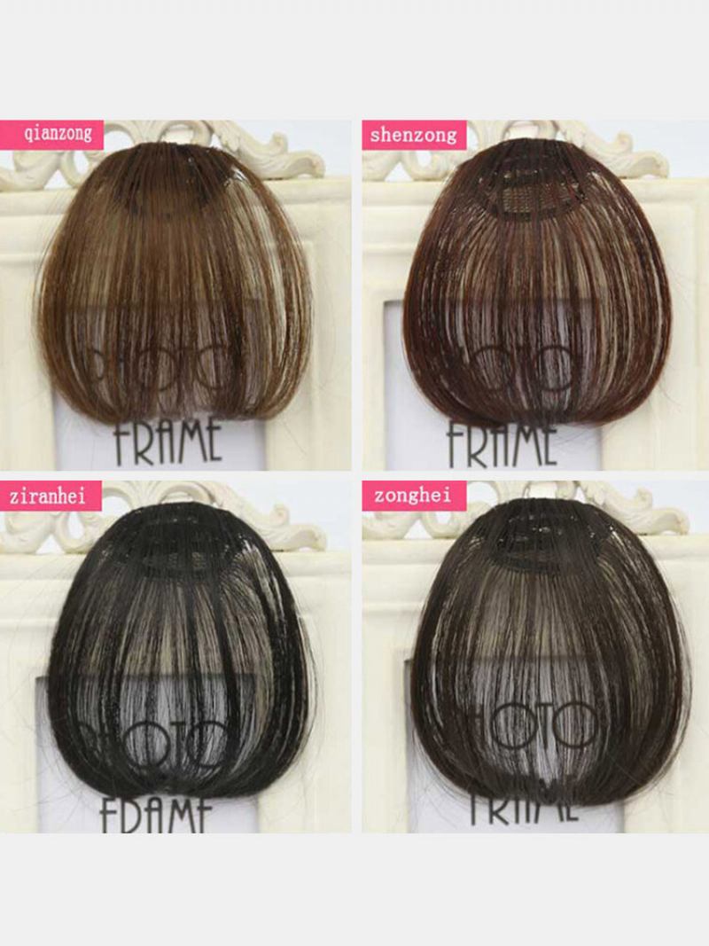 Mini Bangs Air Hair Extensions No-trace Περούκα Piece