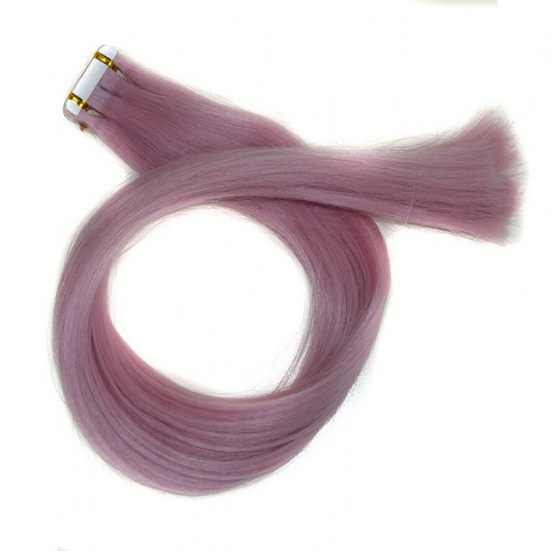 Pu Synthetic Hair Extensions Light Περούκα Αλλαγής Θερμοκρασίας Διπλής Όψης Χωρίς Ραφή